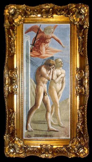 framed  unknow artist Adam and Eve were driven out of Iraq, ta009-2